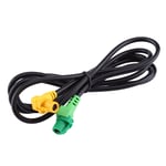 Car USB AUX Switch Socket Wire Harness Cable Adapter For 3 5 Series E87 E90 SLS