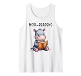 Whimsical Moo-Readeng, Moo-Deng Hippo The Famous Baby Pigmy Tank Top