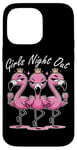 iPhone 14 Pro Max Cute Pink Flamingos Girls Night Out for Friends Flamingo Case