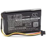 Vhbw - batterie compatible avec TomTom go 4FA60, 610, Essential système de navigation gps (1100mAh, 3,7V, Li-ion)