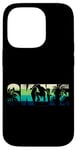 iPhone 14 Pro Skate Vintage 80S 90S Retro Beach Palm Tree Case