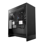 NZXT H7 Flow (2024) Mid Tower Tempered Glass E-ATX PC Gaming Case - Black