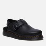 Dr. Martens Women's Jorge II Faux Fur-Lined Leather Mules