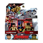 Marvel Avengers Minimates Série 63 Pack Figurine Ulysses Klaue & Hulk Diamond