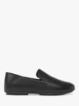 FitFlop Allegro Loafer Leather Crush Back, Black