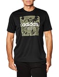 adidas Camo BX Shirt pour Homme, Noir, 4XLT