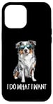 Coque pour iPhone 12 Pro Max Blue Merle Australian Shepherd