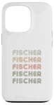 iPhone 13 Pro Love Heart Fischer Tee Grunge/Vintage Style Black Fischer Case