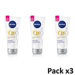 Nivea Women's Q10+ Goodbye Cellulite Firming Cream 200 ml Pack of 3