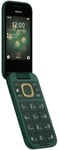 Nokia 2660 Flip - lush green - 4G funksjonstelefon - 128 MB - GSM