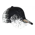 Casquette NY Noire Tags Blancs City Sportswear Baseball Noryk-Taille unique