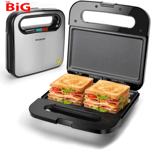 Sandwich  Toaster  Panini  Press ,  Deep  Fill  Toastie  Maker ,  Non - Stick  S