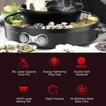 Household Smokeless Cooking Electric Barbecue Grill Machine-Hot Pot Kitchen