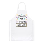 You're My Favourite Van Man Stars Chefs Apron Funny Best Cooking Baking