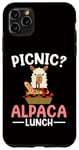 Coque pour iPhone 11 Pro Max Pique-nique - Déjeuner Picknick Alpaka