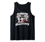 12th Wedding Anniversary Celebrating 12 Years Matching Gift Tank Top