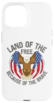 Coque pour iPhone 15 USA Eagle Land of the Free à cause du Brave Memorial