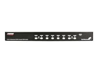 StarTech.com Commutateur KVM PS/2 USB 8 ports 1U empilables sur rack avec OSD - Commutateur KVM - 8 x KVM port(s) - 1 utilisateur local - de bureau - pour P/N: RK3236BKF