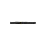 Wrangler Women's Braided Belt, Black, 75 cm