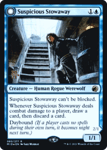 Suspicious Stowaway // Seafaring Werewolf (Foil) (Prerelease)