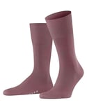 FALKE Men's Airport M SO Wool Cotton Plain 1 Pair Socks, Pink (Roan Rouge 8936), 8.5-9.5