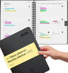 A5 Diary 2025 - Appointment Planner 2025 - Work Diary 2025 A5 January to December 2025 - For more organisation - Weekly Planner 2025 - Academic Diary 2025 - Minimalist Planner Calendar 2025