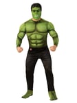 Deluxe Hulk Mens Costume Marvel Superhero Fancy Dress Outfit + Mask