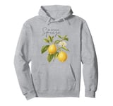 Be My Main Squeeze Vintage Lemon Pun Valentine Pullover Hoodie