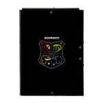 Folder Harry Potter House of champions Svart A4