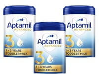 Aptamil Advanced 3 Toddler Milk 800g (1 - 3 Years) - 3 Pack