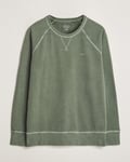 GANT Sunbleached Crew Neck Sweatshirt Pine Green