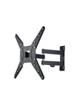 Hama FULLMOTION TV Wall Bracket 1 star - mounting kit - for LCD-näyttö 25 kg 65" 100 x 100 mm