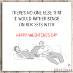 Valentines Day Card Husband Wife Boyfriend Girlfriend Partner Valentine's Funny