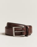 Loake 1880 Philip Leather Belt Dark Brown