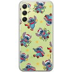 ERT GROUP Coque de téléphone Portable pour Samsung A34 5G Original et sous Licence Officielle Disney Motif Stitch 011 Parfaitement adapté à la Forme du téléphone Portable, partiel imprimé