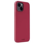 Holdit iPhone 13 Silicone Case, Red Velvet