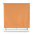 Blindecor Draco Store Enrouleur Opaque - Orange, 160 x 175 cm (largeur x hauteur) | Taille du tissu 157 x 170 cm | Stores thermiques occultants