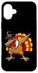 iPhone 16 Plus Thanksgiving Funny Turkey Dab Pose Case