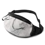 XCNGG Sac de taille en cours d'exécution Sac de taille de loisirs Sac de taille Sac de taille de mode Melancholy Dog Painting Fanny Packs for Women and Men Waist Bag Adjustable Belt for Outdoors Worko