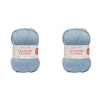 Sirdar Country Classic 4 Ply, Duck Egg Blue (964), 50g (Pack of 2)