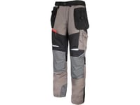 Lahti Pro Pants Khaki-Sort Med Stretch-Innlegg 2Xl (L4050905)