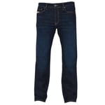 Diesel Mens D-Mihtry Straight Fit Dark Blue Jeans material_cotton - Size 30W/32L