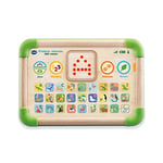 VTech - Tablette Éducative ABC Nature Play Green, Tablette Tactile Enfant Partiellement en Bois, Jouet d'Éveil Alphabet Animaux, Cadeau Bébé Fille et Garçon Dès 1 An - Contenu en Français