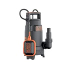 Black&decker Pompe A Immersion Eaux Claires Sombres 750W 13.000 L/H