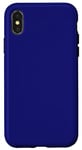 Coque pour iPhone X/XS Bleu nuit