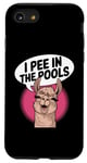 iPhone SE (2020) / 7 / 8 Funny Llama Confession "I Pee In The Pools" Sarcastic Humor Case