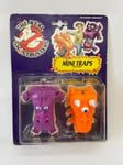 VINTAGE 1986 80s KENNER THE REAL GHOSTBUSTERS MINI TRAPS GHOST FIGURES CARDED