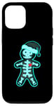 iPhone 12/12 Pro X-Ray Gingerbread Man Skeleton Christmas Nurse Xray Tech Case