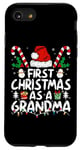 iPhone SE (2020) / 7 / 8 First Christmas As A Grandma Family Matching New Grandmother Case