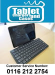 Bluetooth Keyboard/Stand/Holder/Dock for 7" HP Slate 7 Plus HD Tablet PC